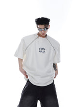 ArguE CulturE Metal Design Zipper Tee - COPPING THREADS - ArguE CulturE